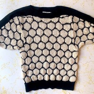 👉High End Designer for Neiman Marcus Knit Top - May be vintage
